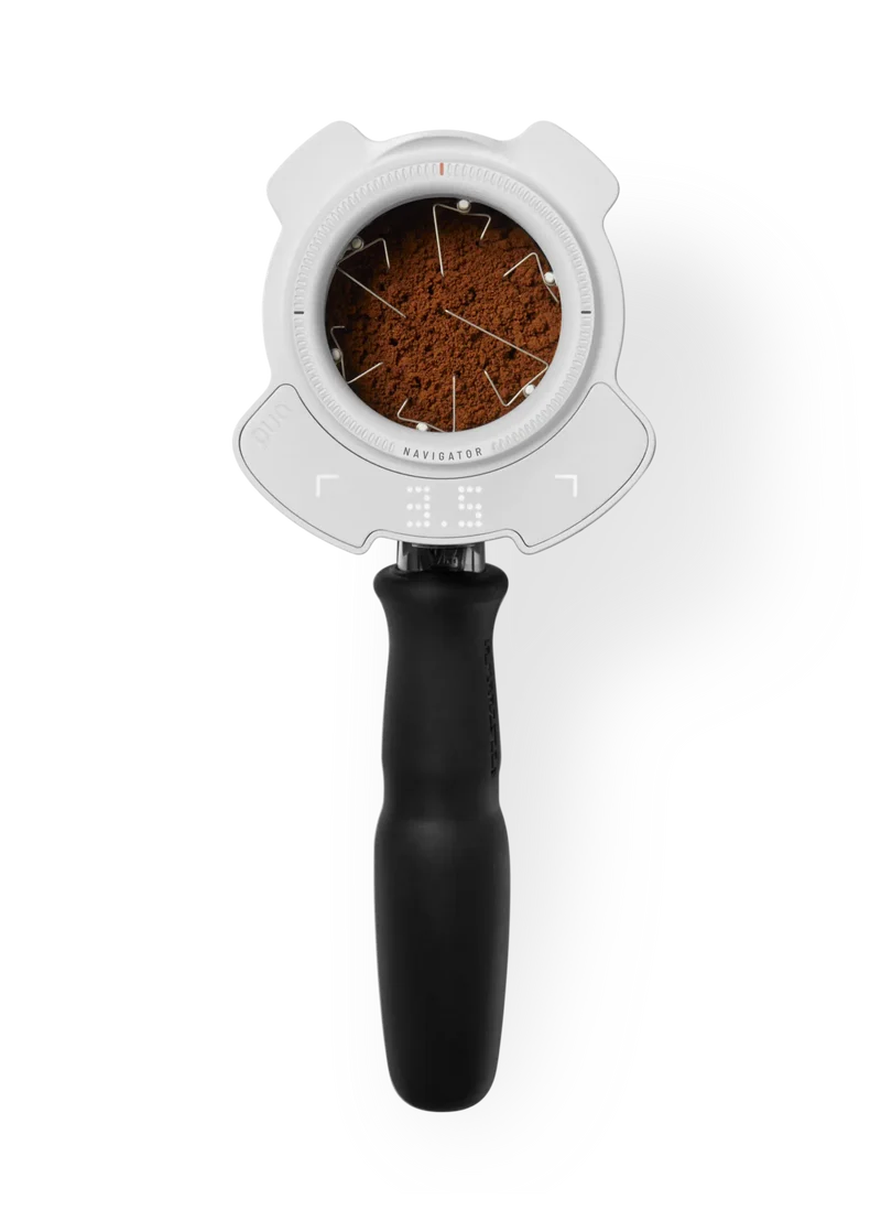 PUQ Press Navigator – Automatischer Kaffeeverteiler für 58 mm Siebträger
