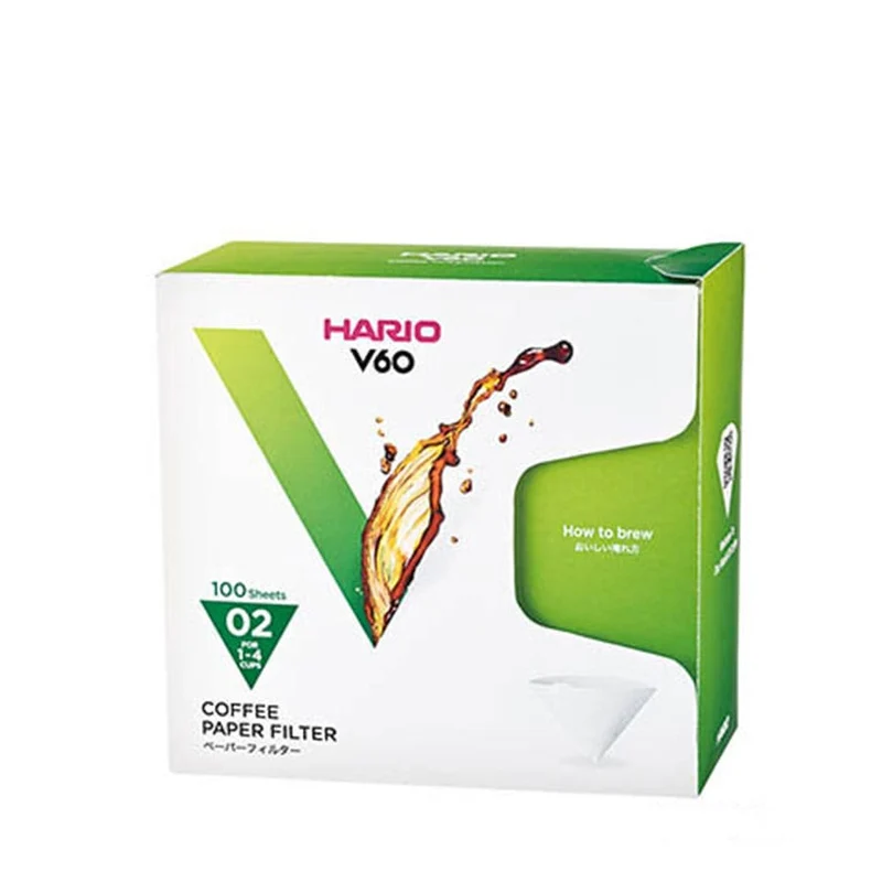 Hario V60 Papierfilter Größe 01 und 02 – Die Basis für klaren Kaffeegenuss