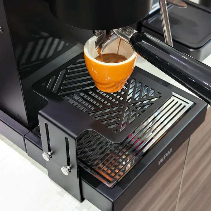 WPM Espresso Cup Stand – Höhenverstellbare Tassenablage für Espressomaschinen