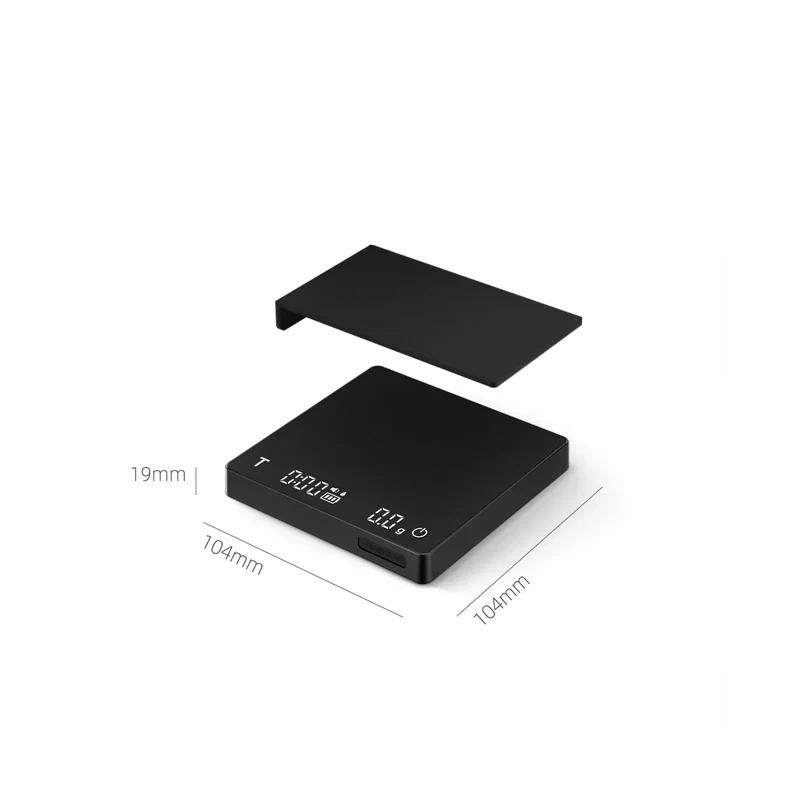 MHW-3BOMBER Cube Coffee Scale Mini 3.0 Pro – Kompakte Espresso Waage