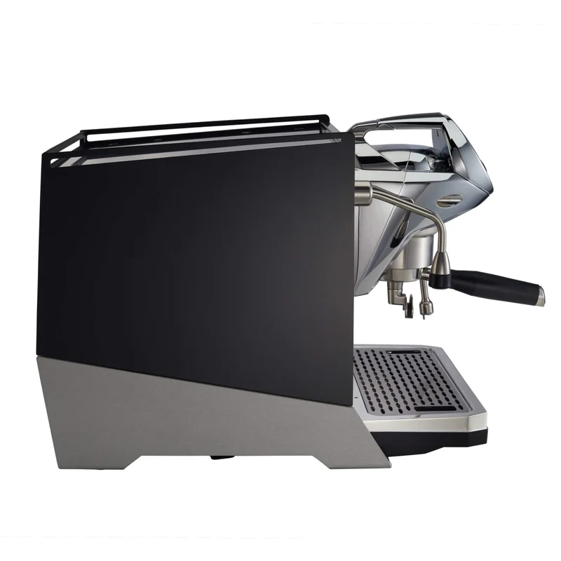 Faema Faemina A/1 GTI 5P – 1 Group Commercial Espresso Machine (Anodised Black/Anodised Clear Grey)