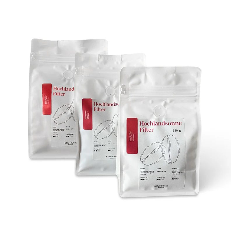 Hochlandsonne Bio Kaffee Kolumbien, per Segelfrachter