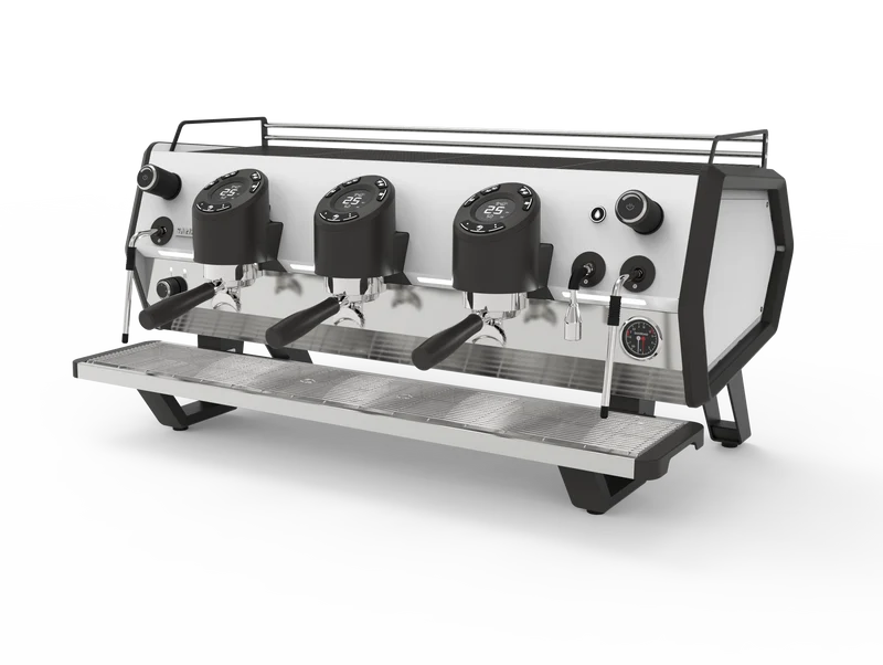 Sanremo D8 Pro 3 Group Commercial Espresso Machine - Black & White