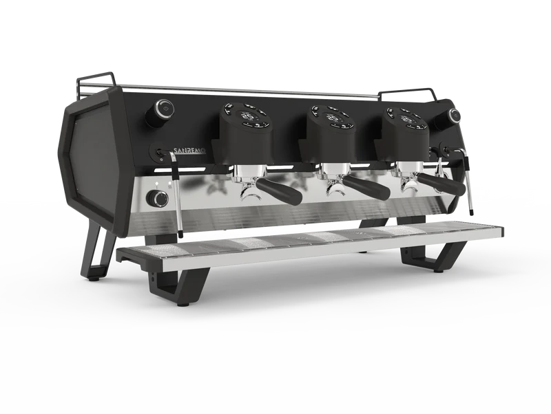 Sanremo D8 Pro 3 Group Commercial Espresso Machine - Total Black