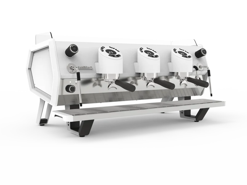 Sanremo D8 3 Group Commercial Espresso Machine - Total White