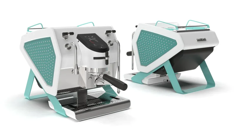 Sanremo YOU Special Edition Espresso Machine - Acquamarine Finish