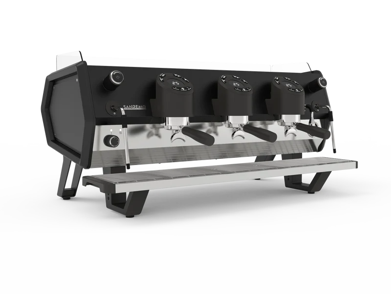 Sanremo D8 3 Group Commercial Espresso Machine - Total Black