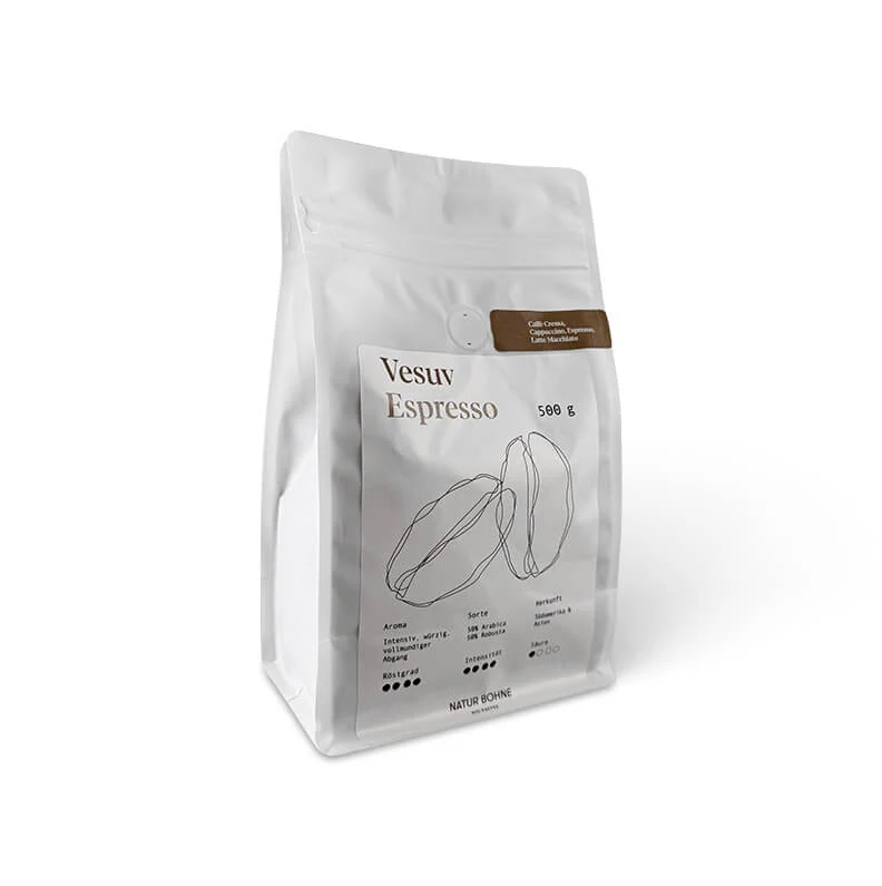 Vesuv Bio Espresso Blend, Arabica und Robusta