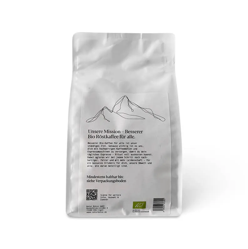 Vesuv Bio Espresso Blend, Arabica und Robusta