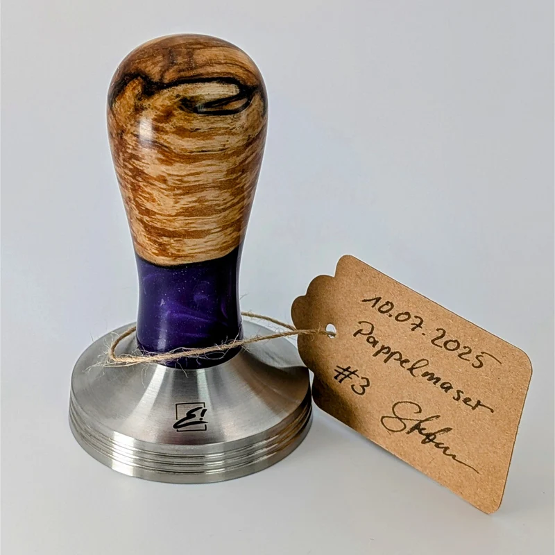 Epoxy Elegance Tamper #3 – Pappelmaser & Violett