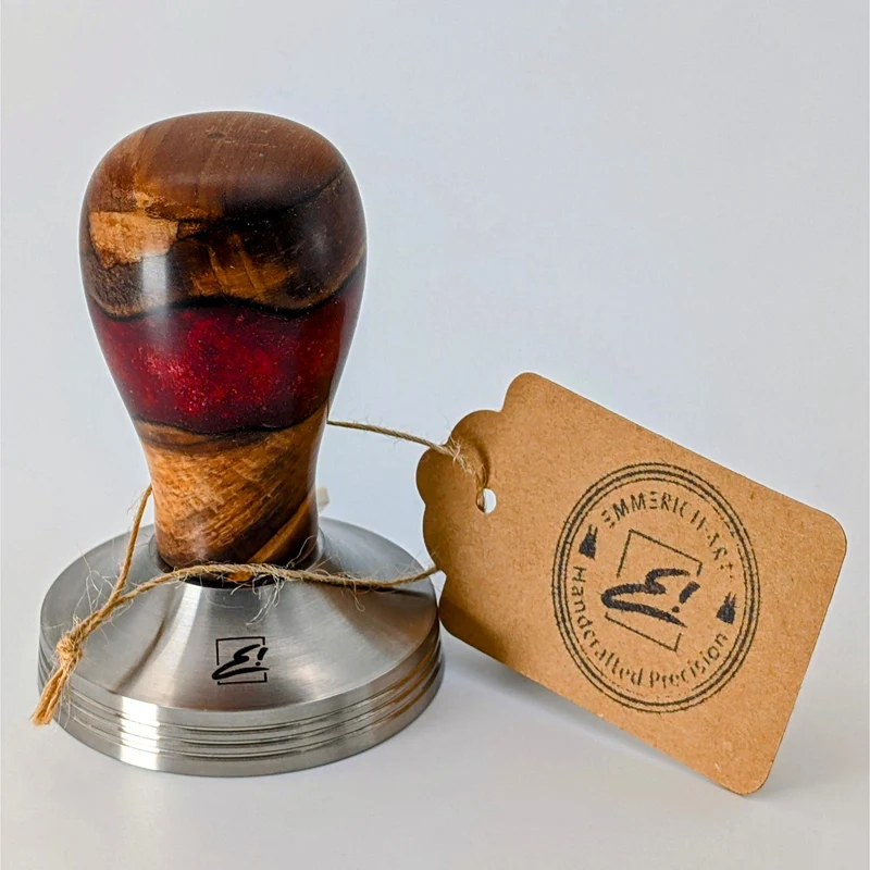 Epoxy Elegance Tamper #14 – Pappelmaser & Rubinrot