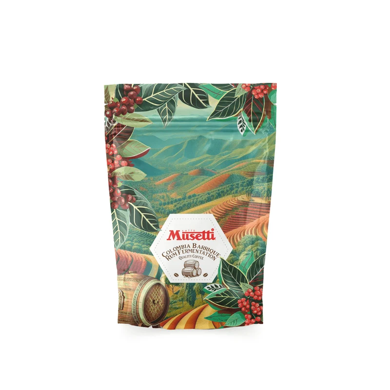 Caffè in grani Musetti, 150g - Colombia Barrique Rum Fermentation