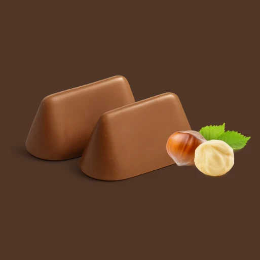 Gianduiotti Musetti, Box da 100 – Cioccolatini al Latte e Nocciole Gianduia