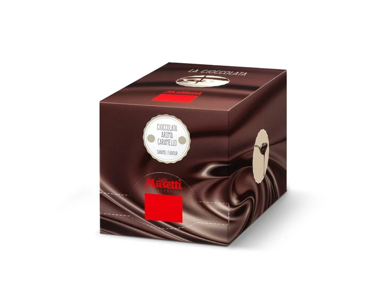 Cioccolata calda Musetti - selezione in 9 gusti, confezione da 15 bustine monogusto