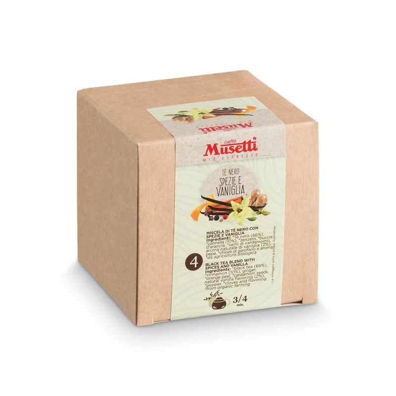 Tè, Tisane e Infusi Musetti - selezione in 11 Gusti, confezione da 15 bustine
