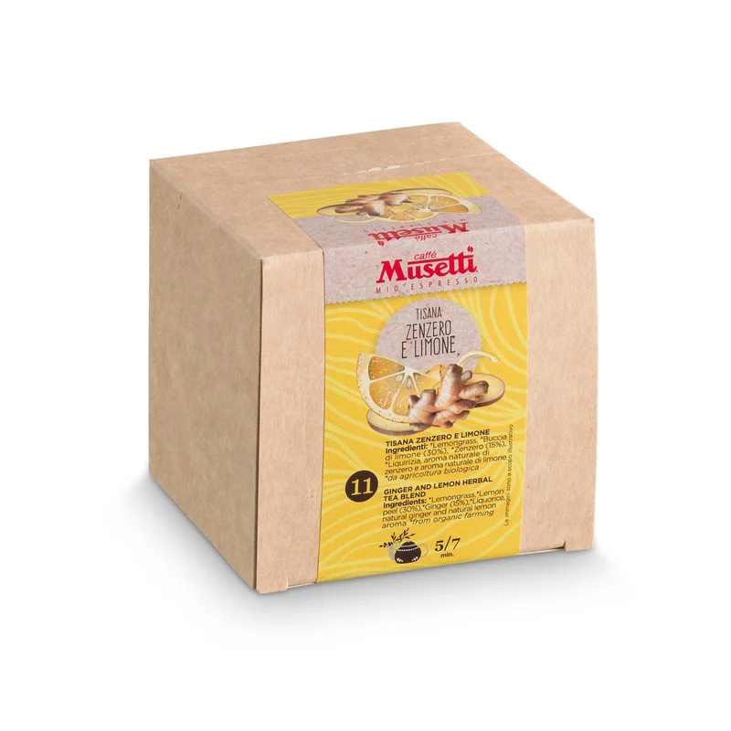 Tè, Tisane e Infusi Musetti - selezione in 11 Gusti, confezione da 15 bustine