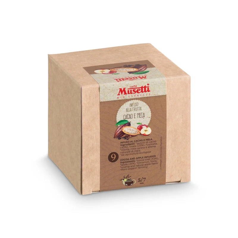 Tè, Tisane e Infusi Musetti - selezione in 11 Gusti, confezione da 15 bustine