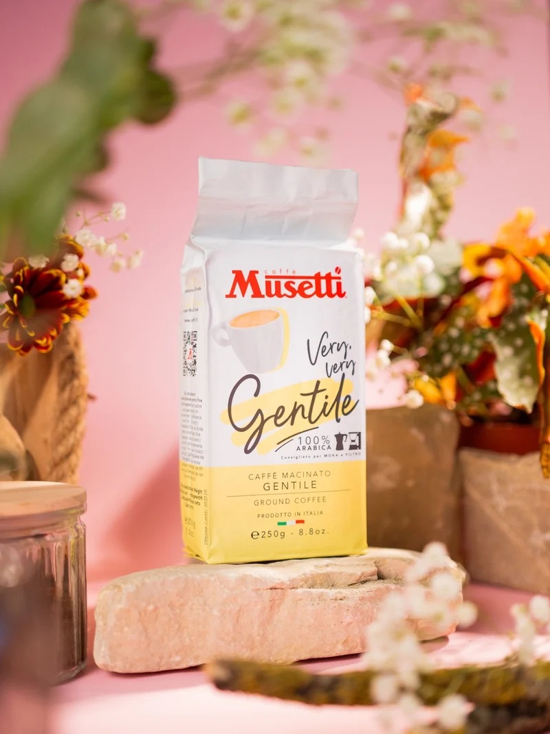 Caffè macinato Musetti - miscela Gentile 250g