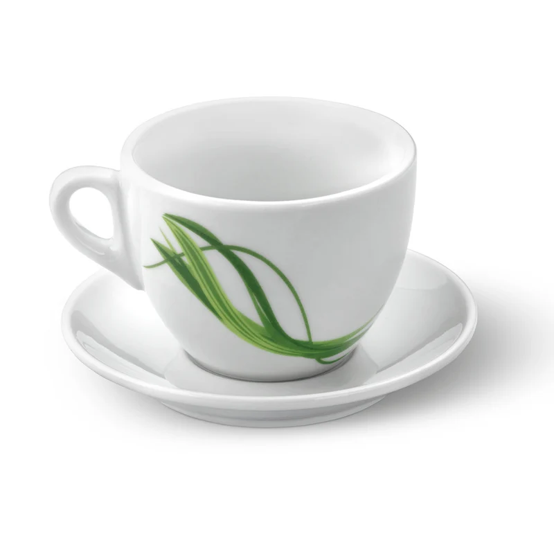 Set di 6 tazze da cappuccino Musetti con Piattini - Bio