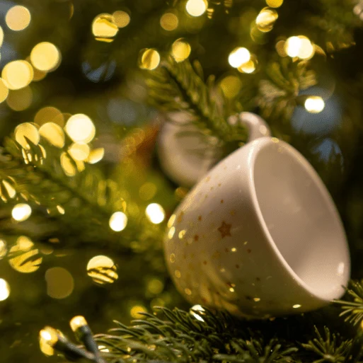 Set di 6 tazzine da caffè Musetti con piattini - Stars