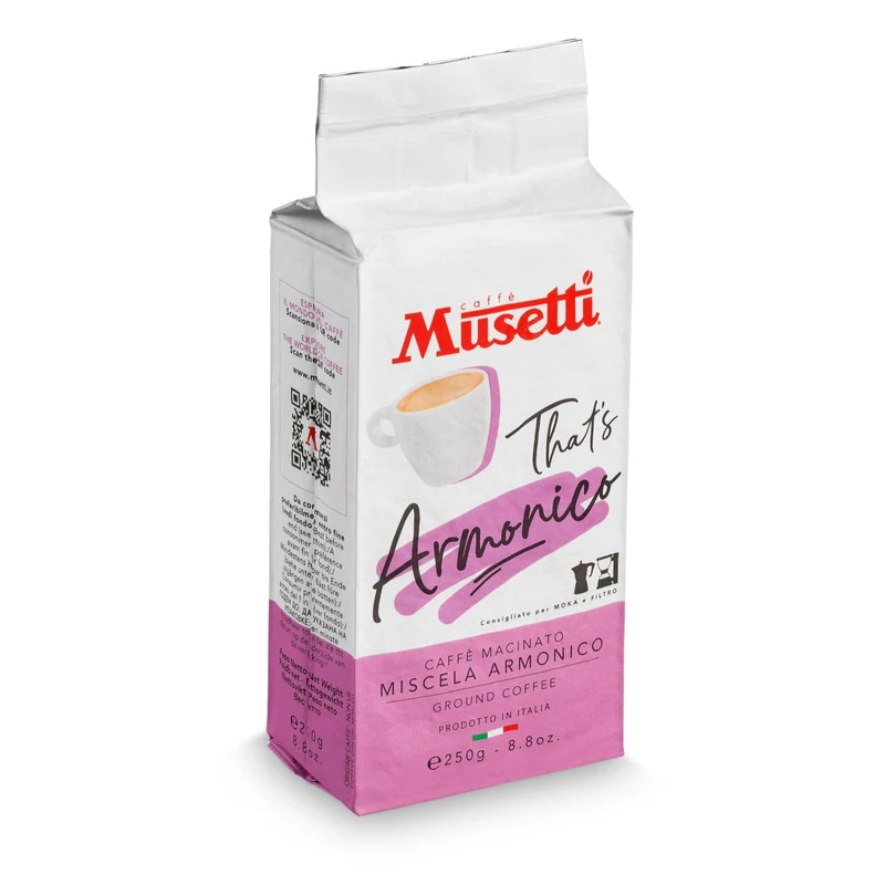 Caffè macinato Musetti - miscela Armonico 250g