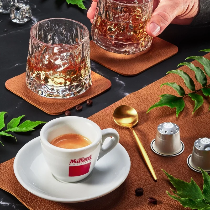 Capsule di caffè in Alluminio Musetti Compatibili Nespresso* - miscela Intenso