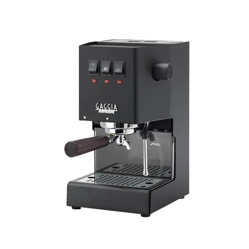 Wiedemann Griffset vivid für Gaggia Classic Siebträger Maschine, Räuchereiche 1004021 - Kaffeewelt