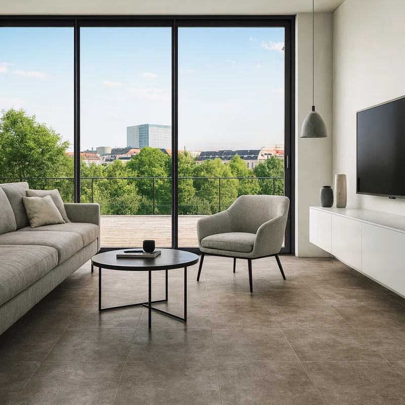 Feinsteinzeug Marte Taupe, R10/B, verschiedene Formate