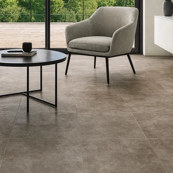 Feinsteinzeug Marte Taupe, R10/B, verschiedene Formate