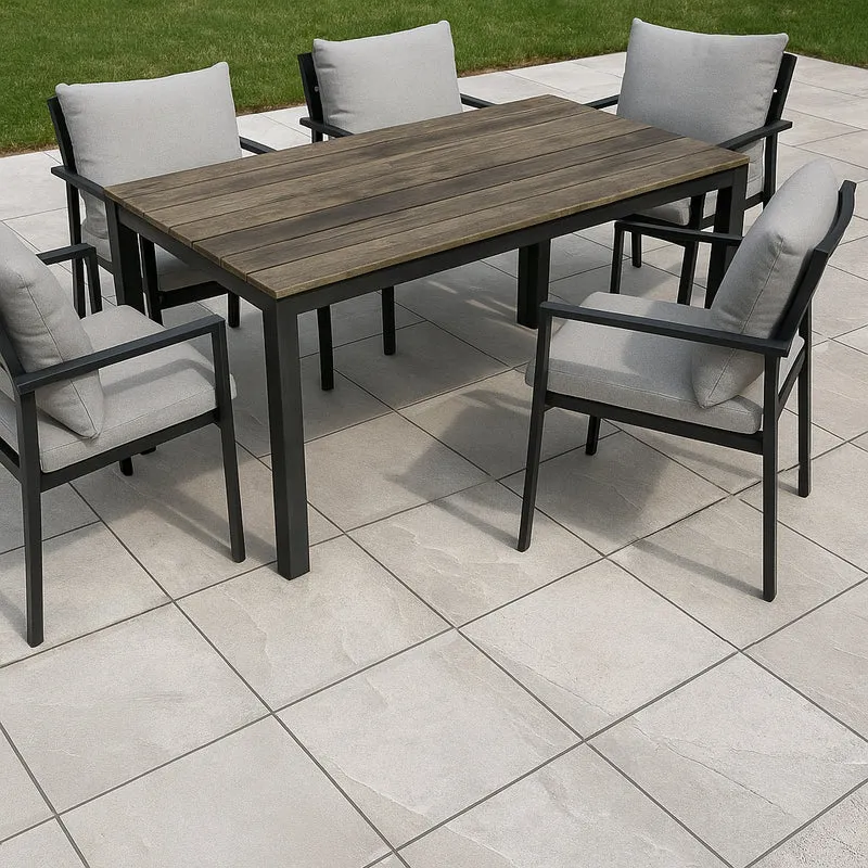 Terrassenplatte X-Rock 60W AS Bianco 60×60 cm