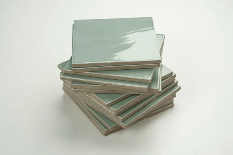 Wandfliese Berlin Aquamar glänzend 14,7X14,7 cm
