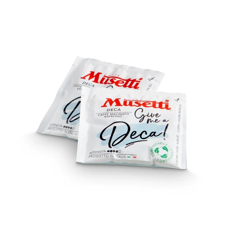 Cialde di caffè compostabili Musetti - miscela Deca