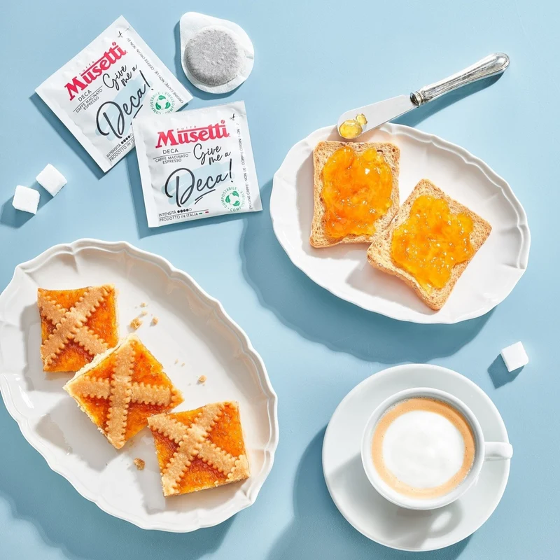 Cialde di caffè compostabili Musetti - miscela Deca