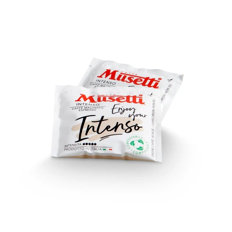 Cialde di caffè compostabili Musetti - miscela Intenso