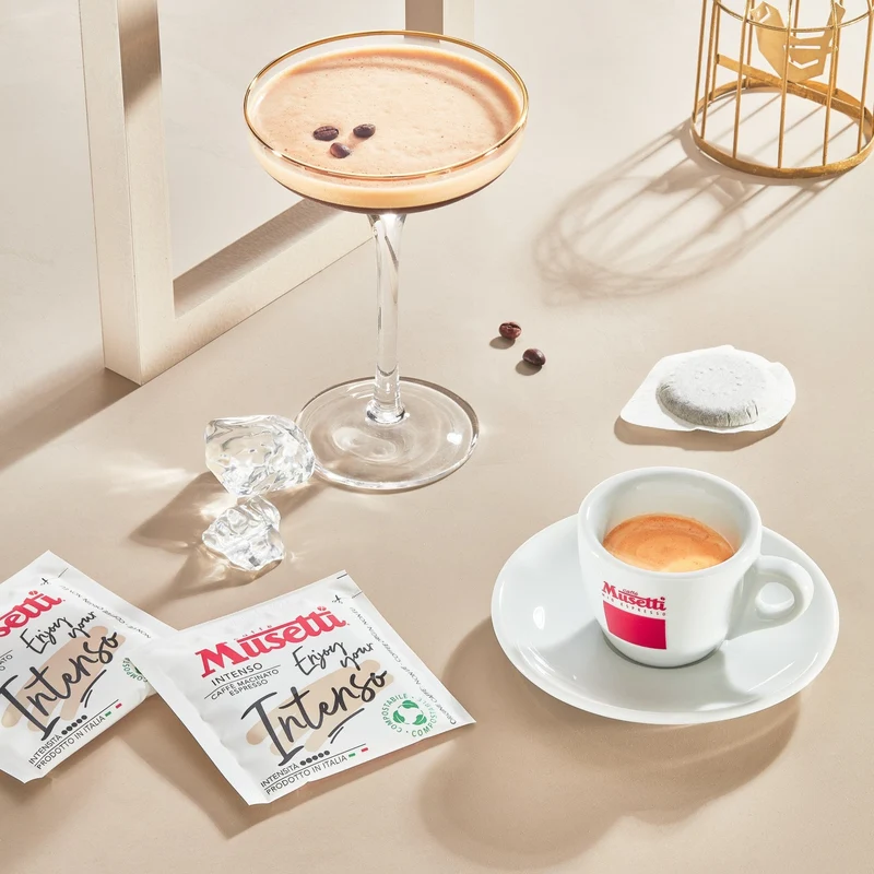 Cialde di caffè compostabili Musetti - miscela Intenso