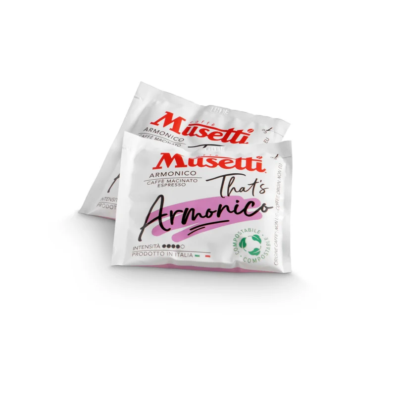 Cialde di caffè compostabili Musetti - miscela Armonico