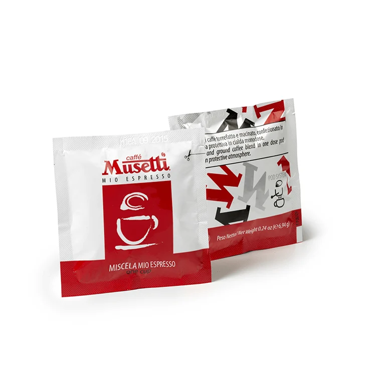 Cialde di caffè compostabili Musetti - miscela Rossa Mio Espresso 150 pz