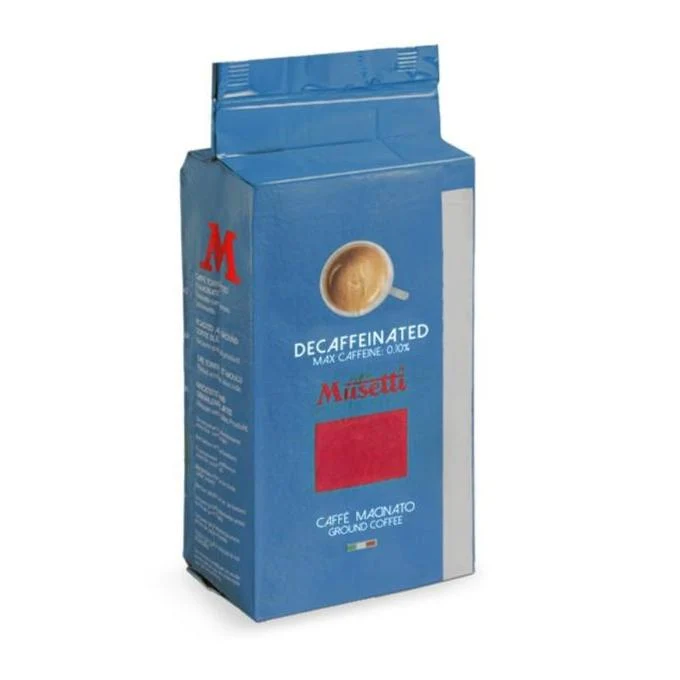 Caffè macinato Musetti - miscela Decaffeinato 250g