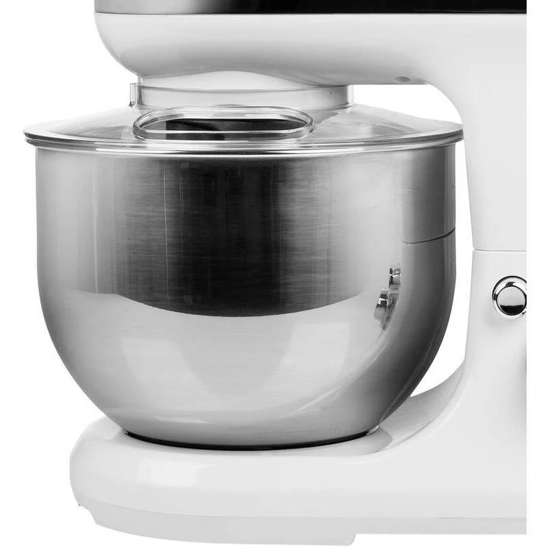 B-Ware Tristar MX-4817 Küchenmaschine Knetmaschine Rührmaschine 1200W Weiß Silber