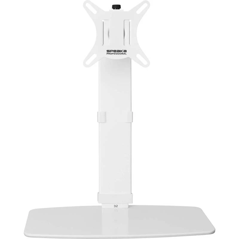 B-Ware SpeaKa Professional Monitor-Standfuß Höhenverstellbar 360° drehbar 8kg Ständer