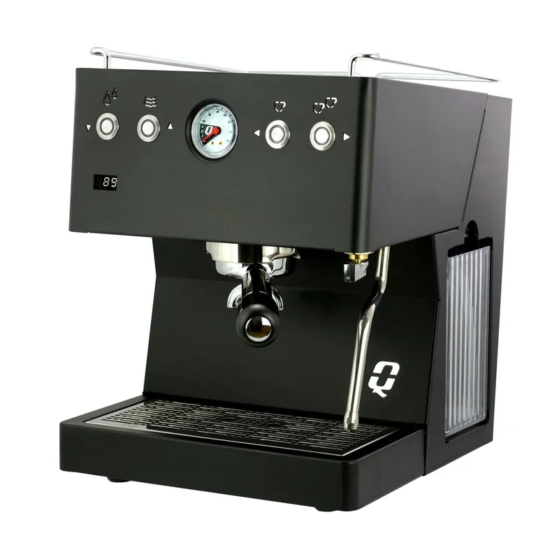 Quick Mill Luna Schwarz Siebträgermaschine - Kaffeewelt