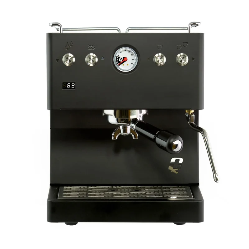 Quick Mill Luna Schwarz Siebträgermaschine - Kaffeewelt