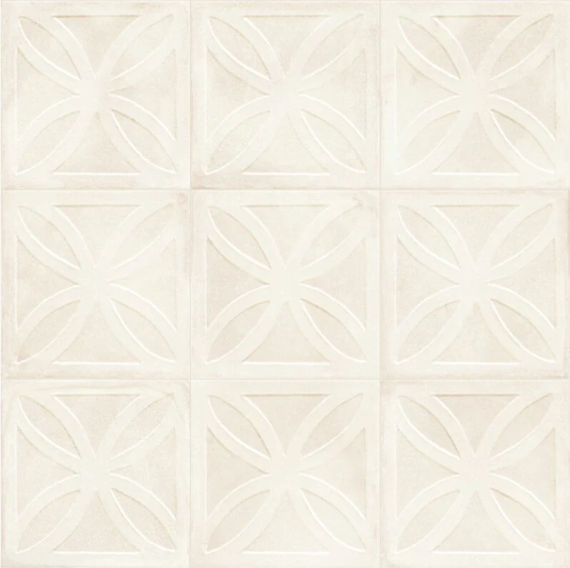 Amuri Struttura 3D Gelosia 3D Avorio 20x20 cm