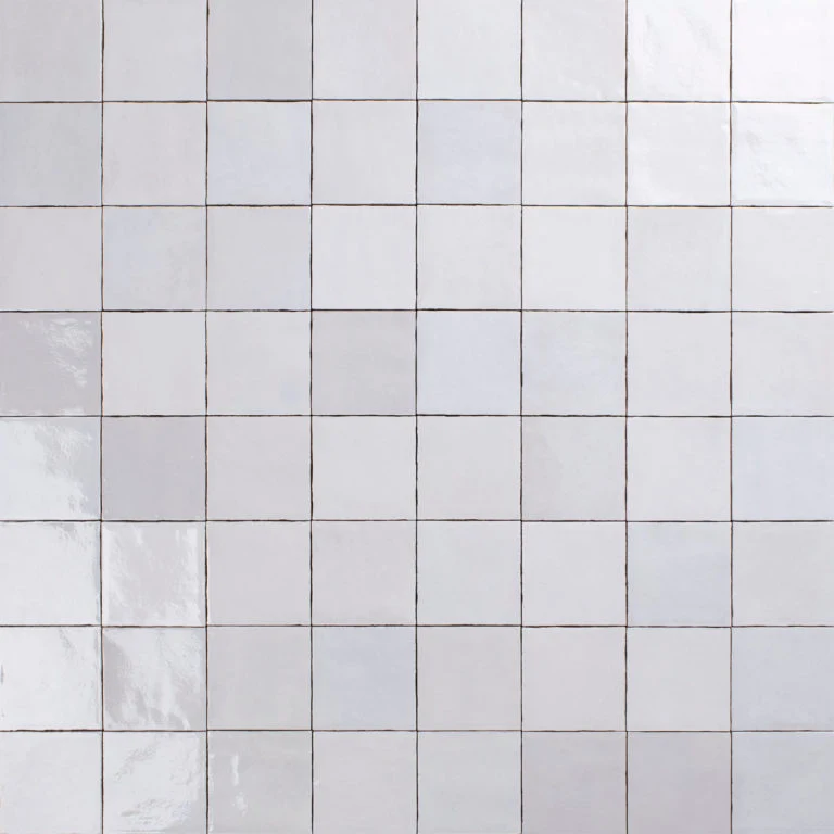 Wandfliesen Melange Bianco Glossy 10x10 cm