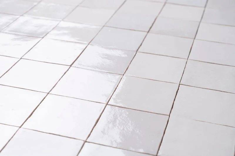 Wandfliesen Melange Bianco Glossy 10x10 cm