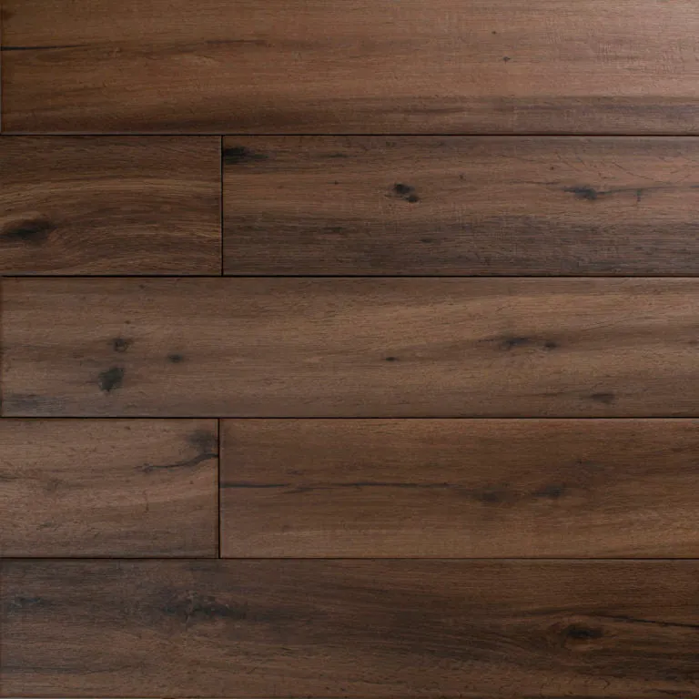 Holzoptikfliesen Woodstory Marrone 15x90 cm Naturkante