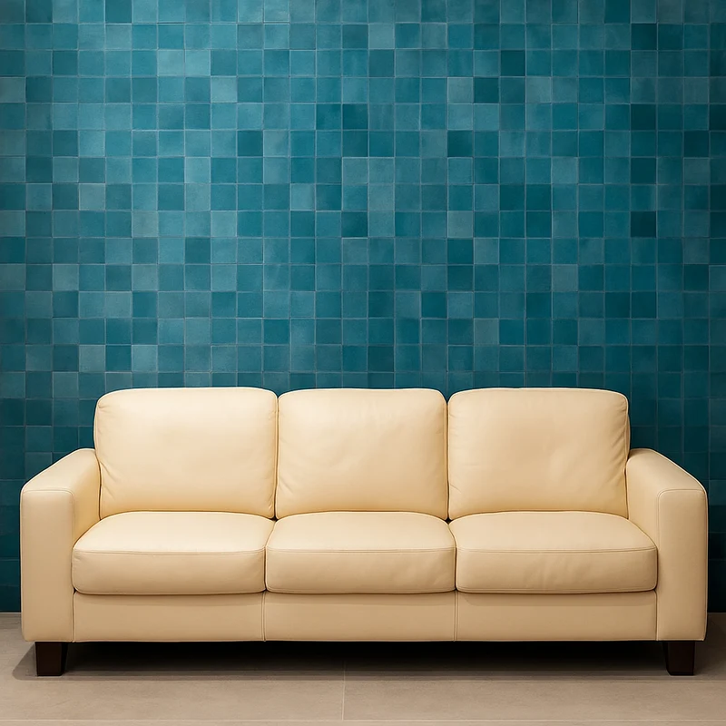 Wandfliesen Melange Aquamarina Glossy 10x10 cm