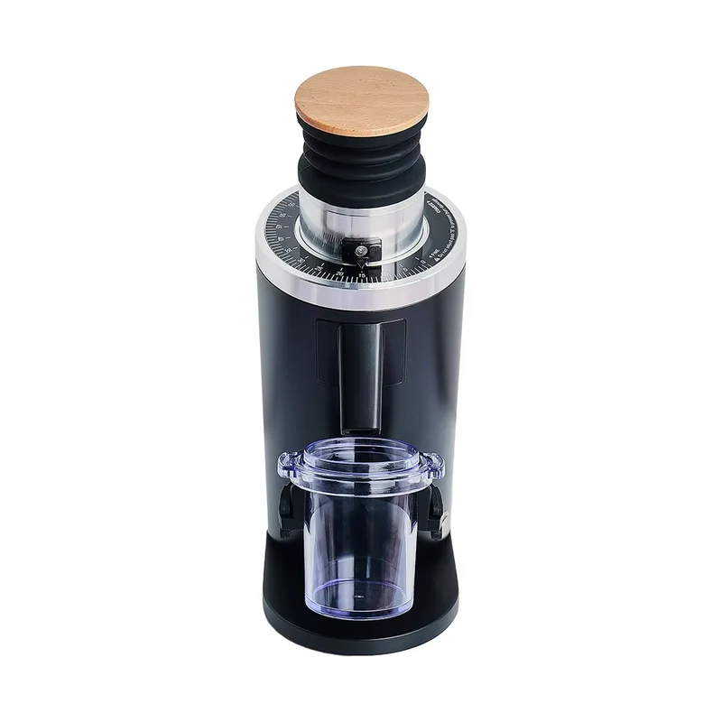 DF54 V4 Single Dose Kaffeemühle – Edelstahl / Red-Ti