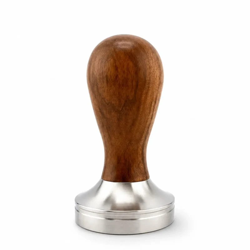 Holz-Edelstahl Tamper 51 / 53 / 58 mm