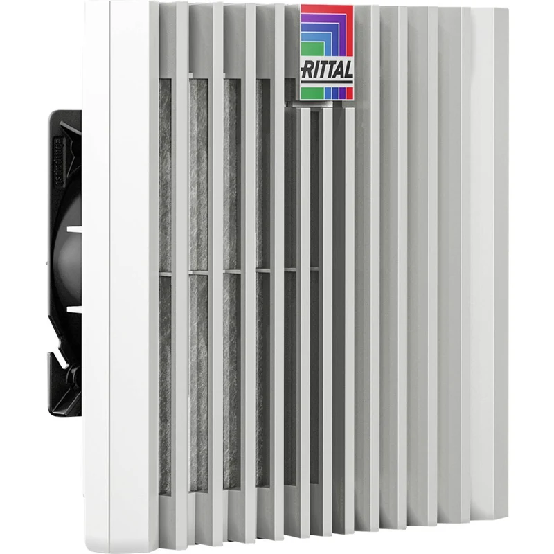 2x B-Ware Rittal Filterlüfter Umlüfter Blue e+ SK 3239.724 Grau 204x204x105 mm 2 STÜCK